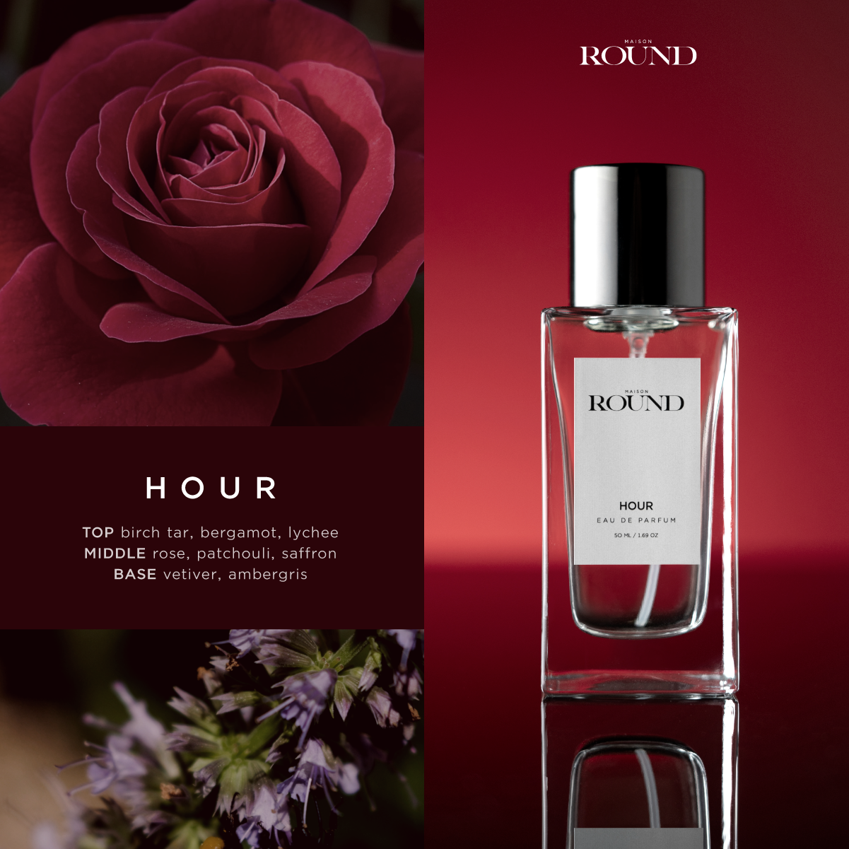 MAISON ROUND MIDNIGHT COLLECTION