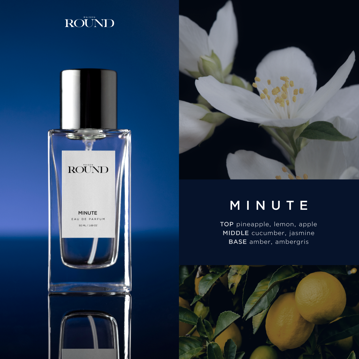 MAISON ROUND MIDNIGHT COLLECTION